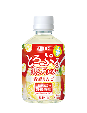 とろぷる寒天ゼリー　青森りんご